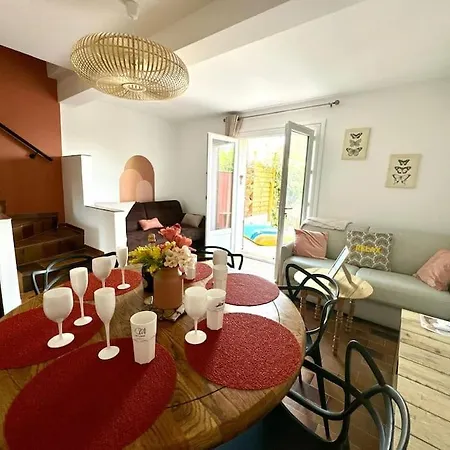 Casa Di Loubet- Apercu Mer-parking- A 10 Min A Pied - Capitalchic Services A Loubet Appartamento Villeneuve-Loubet